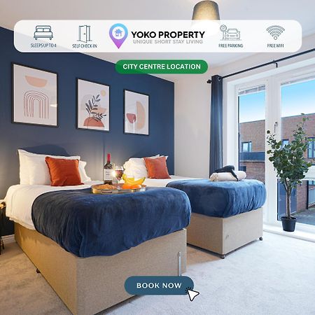 Luxury Campbell Park Apartments In Central Mk With Balcony, Free Parking & Smart Tv With Netflix By Yoko Property Milton Keynes Exteriér fotografie